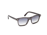 Barron Sunglasses - Shiny Grey / Gradient Smoke