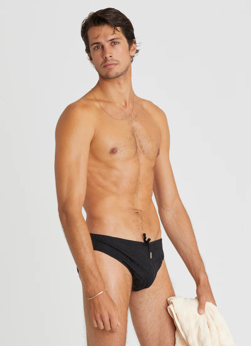 Racer Swim Brief - Nero