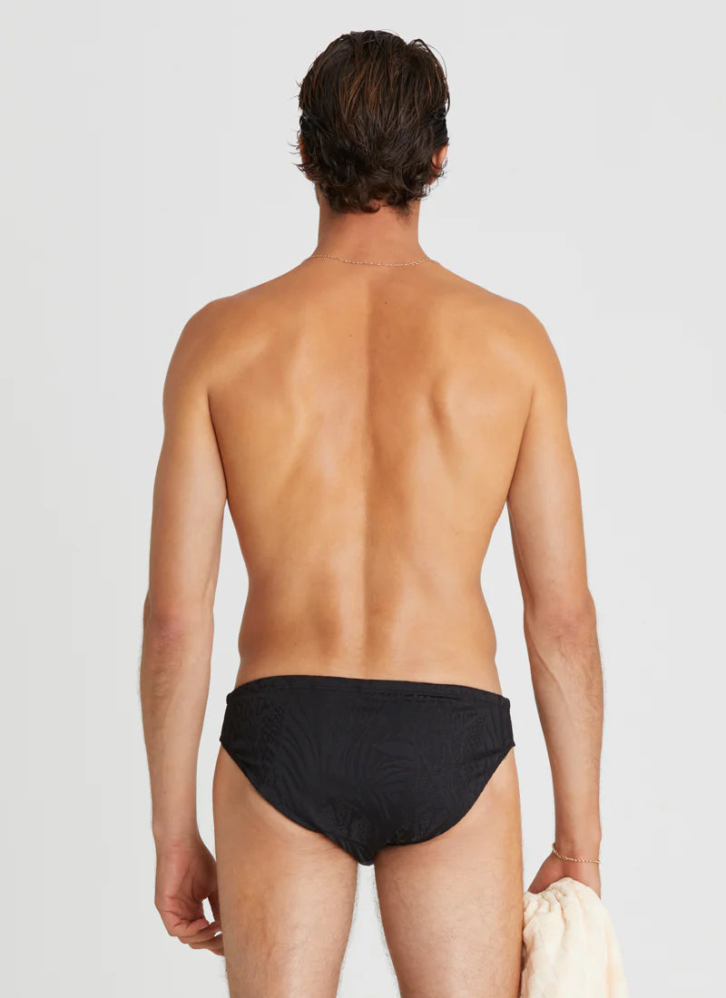 Racer Swim Brief - Nero