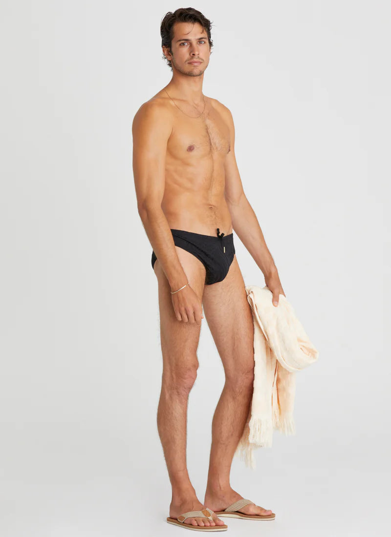 Racer Swim Brief - Nero