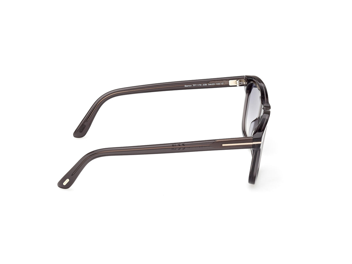 Barron Sunglasses (FT1179) - Shiny Grey / Gradient Smoke
