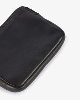 Leather Wanderer Pouch - Obsidian