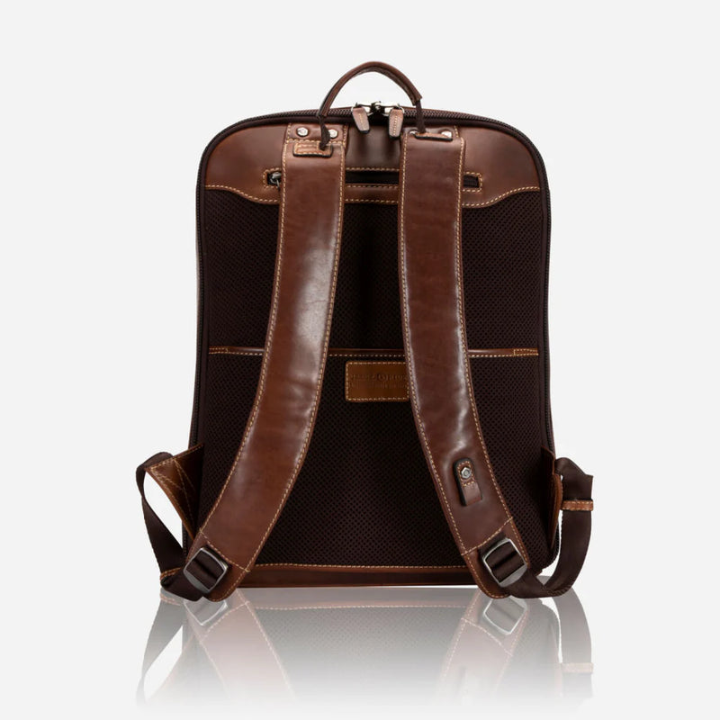 Double Compartment Backpack 41cm -  Tobacco