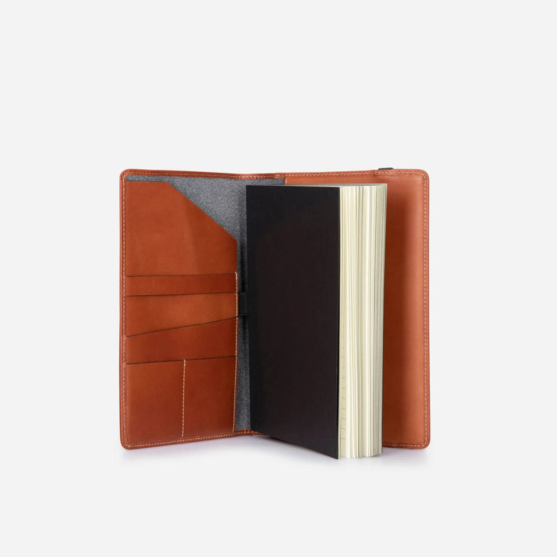 LEATHER A5 NOTEBOOK COVER - COLT