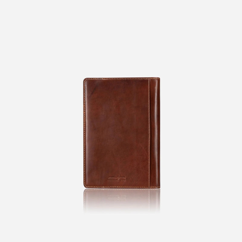 LEATHER A5 NOTEBOOK COVER - MOCHA