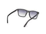Barron Sunglasses - Shiny Grey / Gradient Smoke