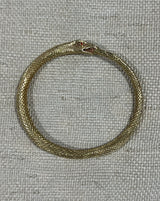 Ouroboros Bangle - Brass