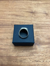 Square Brass Signet Ring