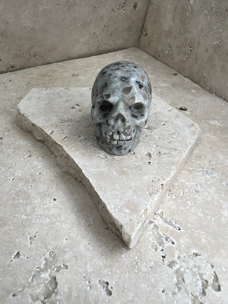Crystal Skull - Lotus Jasper
