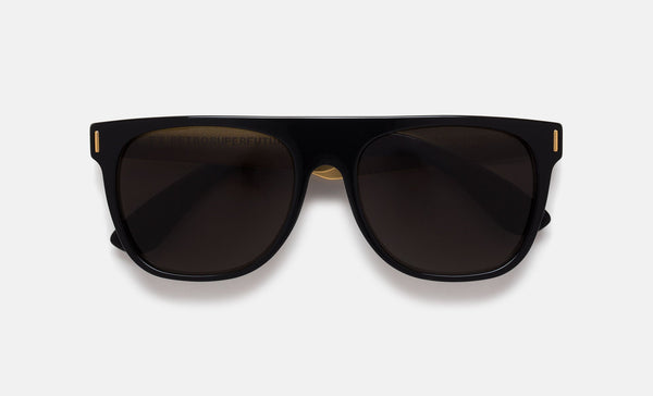 Flat top Francis - Black/Gold