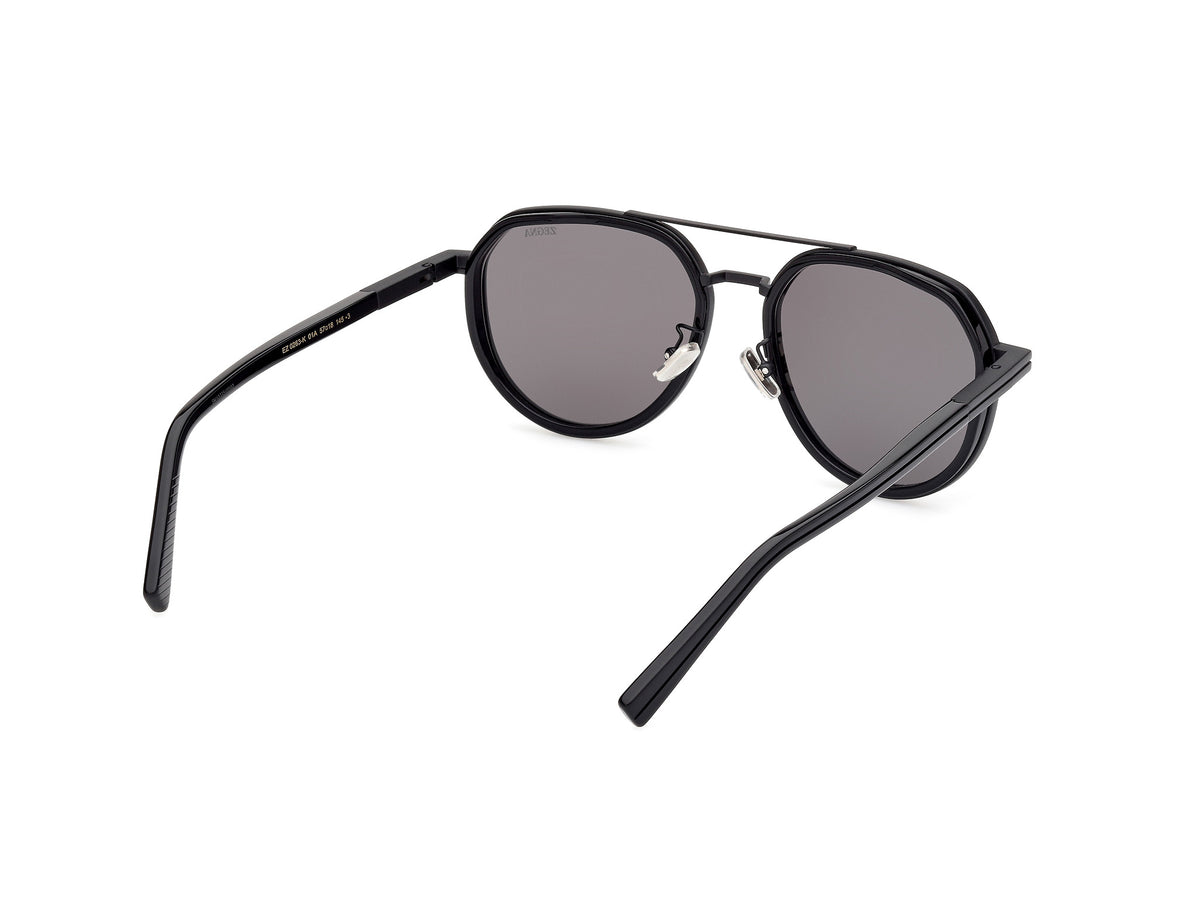 EZ0263 - Shiny Black / Smoke lens