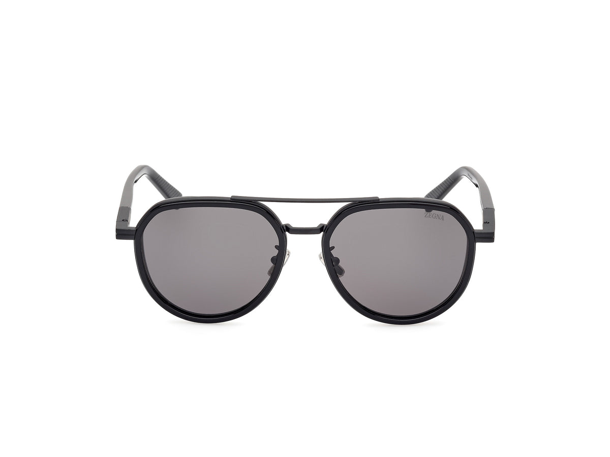 EZ0263 - Shiny Black / Smoke lens