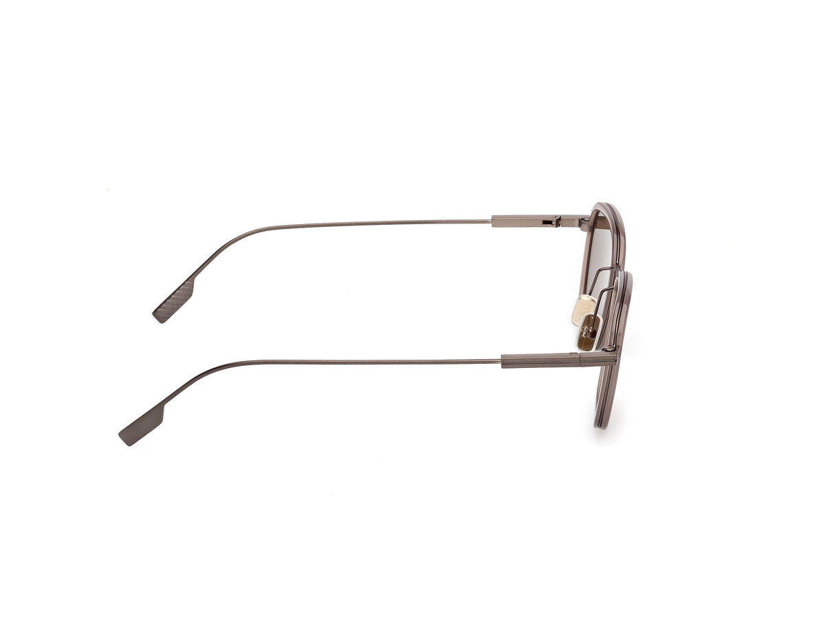 Titanium and Acetate (EZ0277) - Shiny Light Brown / Matte Light Bronze