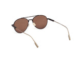 EZ0288 - Matte Dark Brown / Brown lens