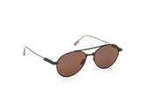 EZ0288 - Matte Dark Brown / Brown lens