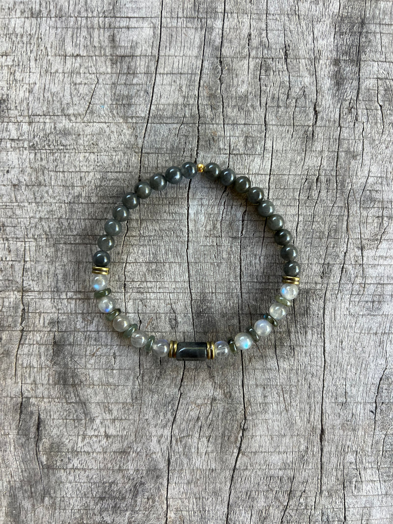 Petra Bracelet - Labradorite