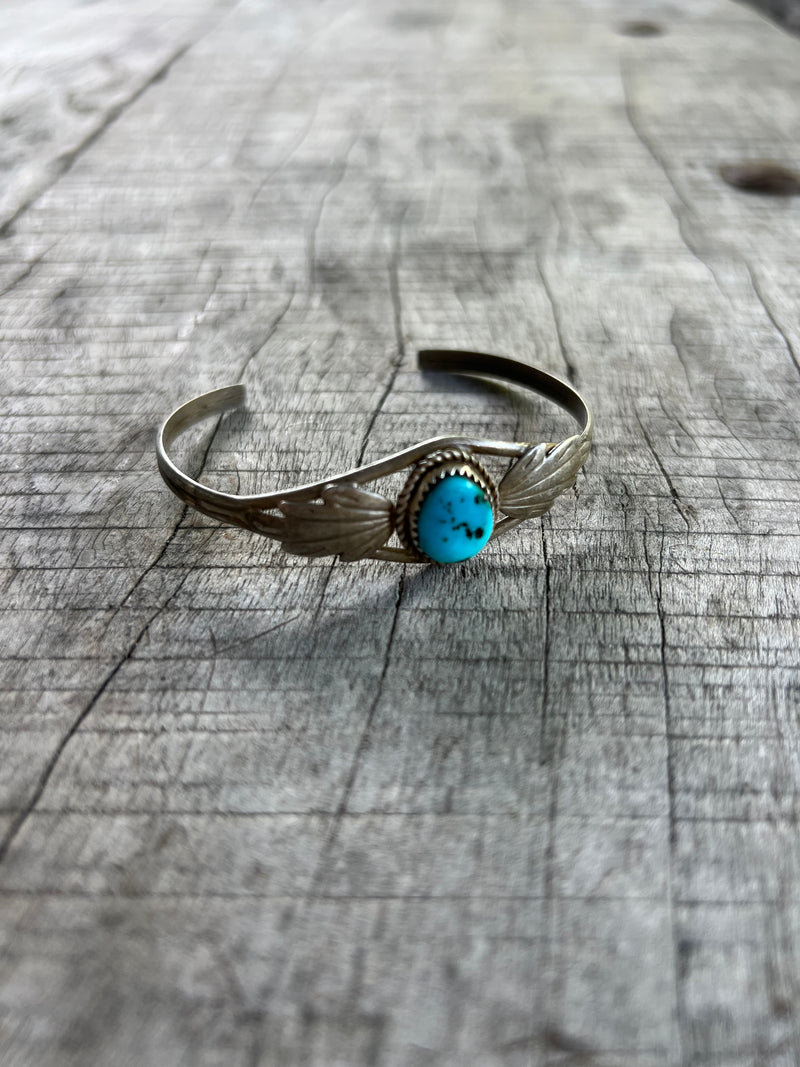 Dainty Vintage Navajo Cuff Bracelet