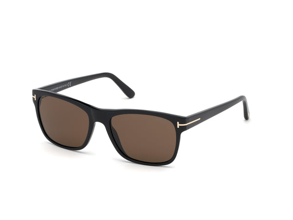 Giulio Sunglasses - Shiny Black