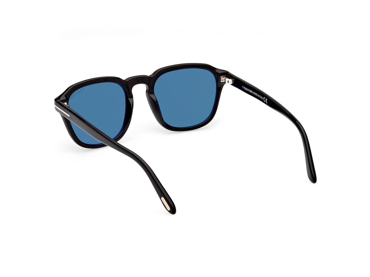 Avery Sunglasses - Shiny Black