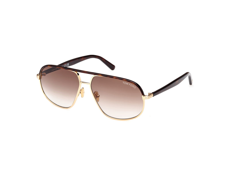 Maxwell Sunglasses - Gold/Brown