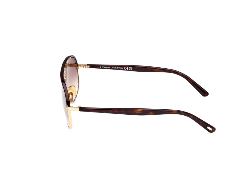 Maxwell Sunglasses - Gold/Brown