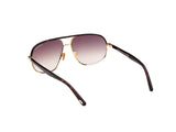 Maxwell Sunglasses - Gold/Brown