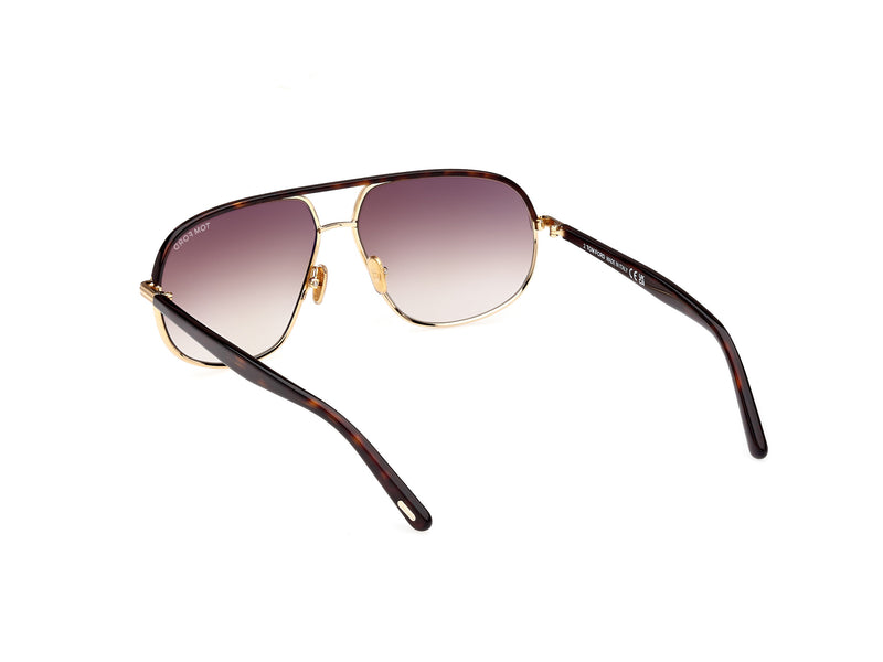 Maxwell Sunglasses - Gold/Brown