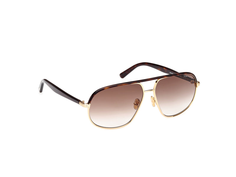 Maxwell Sunglasses - Gold/Brown