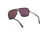 Stavros Sunglasses - Shiny Black / Dark Grey Lens