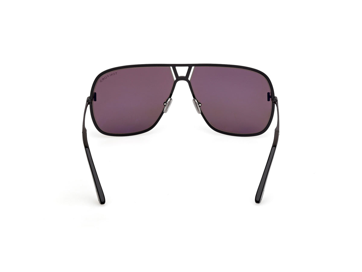 Stavros Sunglasses - Shiny Black / Dark Grey Lens