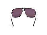 Stavros Sunglasses - Shiny Black / Dark Grey Lens