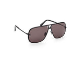 Stavros Sunglasses - Shiny Black / Dark Grey Lens