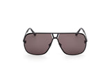 Stavros Sunglasses - Shiny Black / Dark Grey Lens