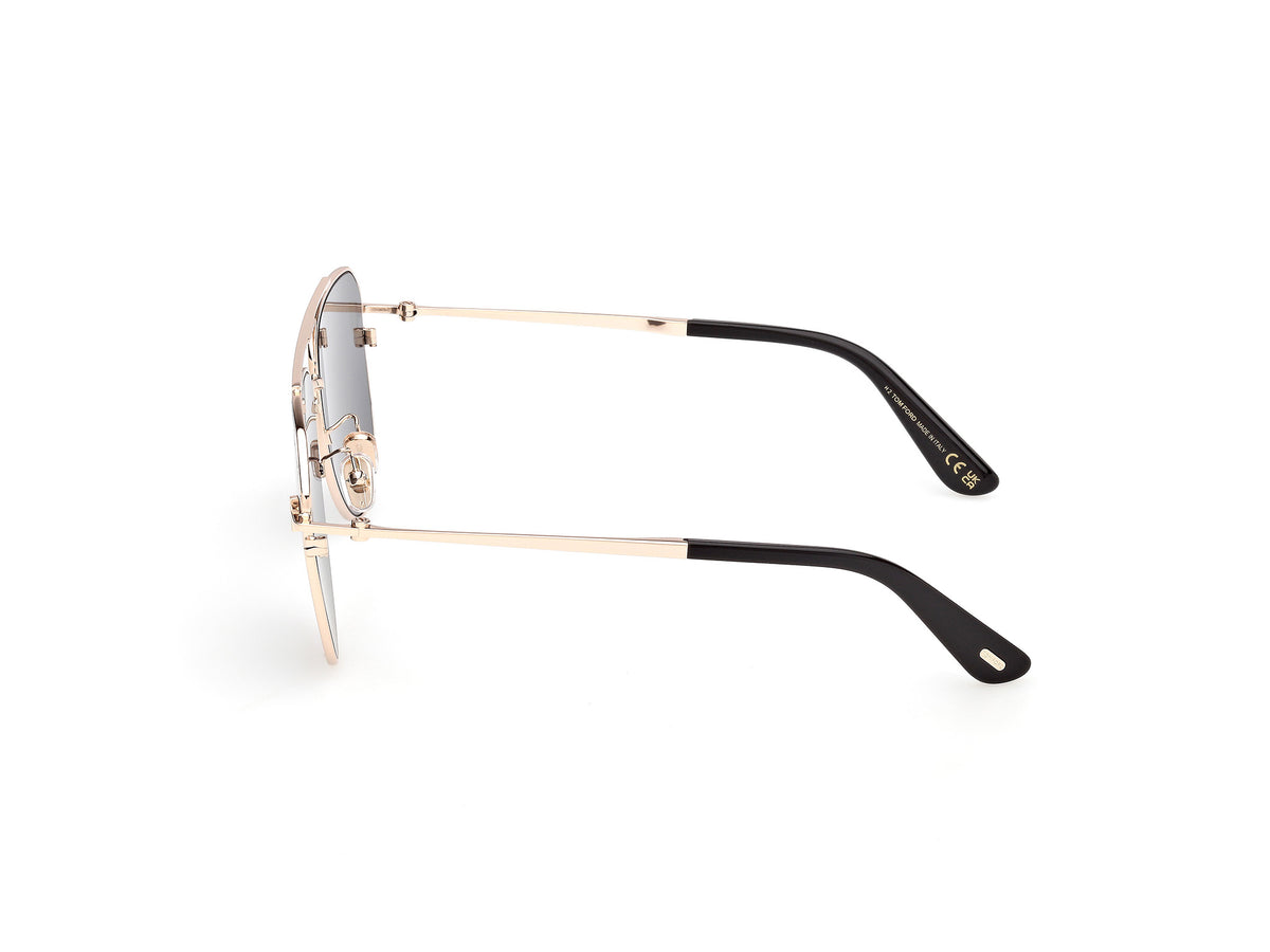 FT1290-K - Shiny Gold / Smoke Lens