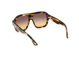 Rhonda Sunglasses - Coloured Havana / Gradient Smoke
