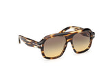 Rhonda Sunglasses - Coloured Havana / Gradient Smoke