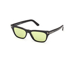 Penn 002 Sunglasses - Shiny Black / Lime Green