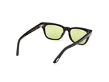 Penn 002 Sunglasses - Shiny Black / Lime Green