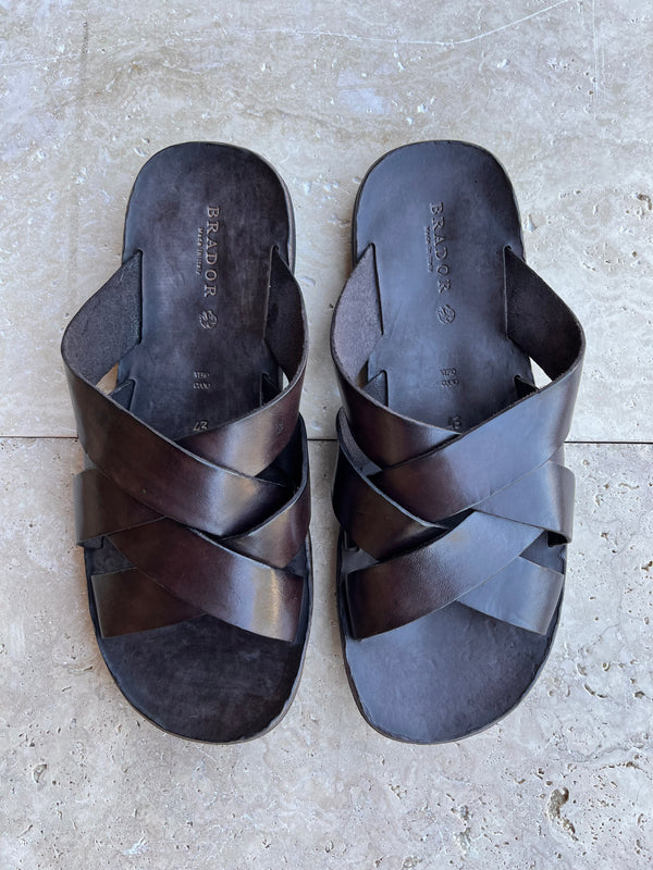 BYRON Sandals - Dark Brown