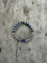 Petra Bracelet - Lapis Lazuli / Maifanite / Amazonite