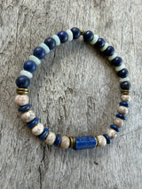 Petra Bracelet - Lapis Lazuli / Maifanite / Amazonite