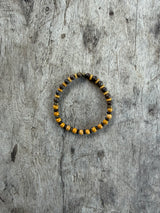 Petra Bracelet - Yellow Jade / Bronzite / Gold Obsidian / Topaz