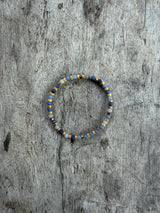 Petra Bracelet - Blue Aventurine / Picture Jasper