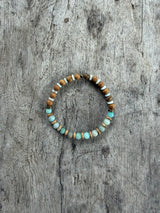 Petra Bracelet - Picture Jasper / Amazonite