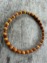 Petra Bracelet - Yellow Jade / Red Jasper