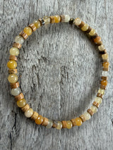 Petra Bracelet - Topaz / Picture Jasper