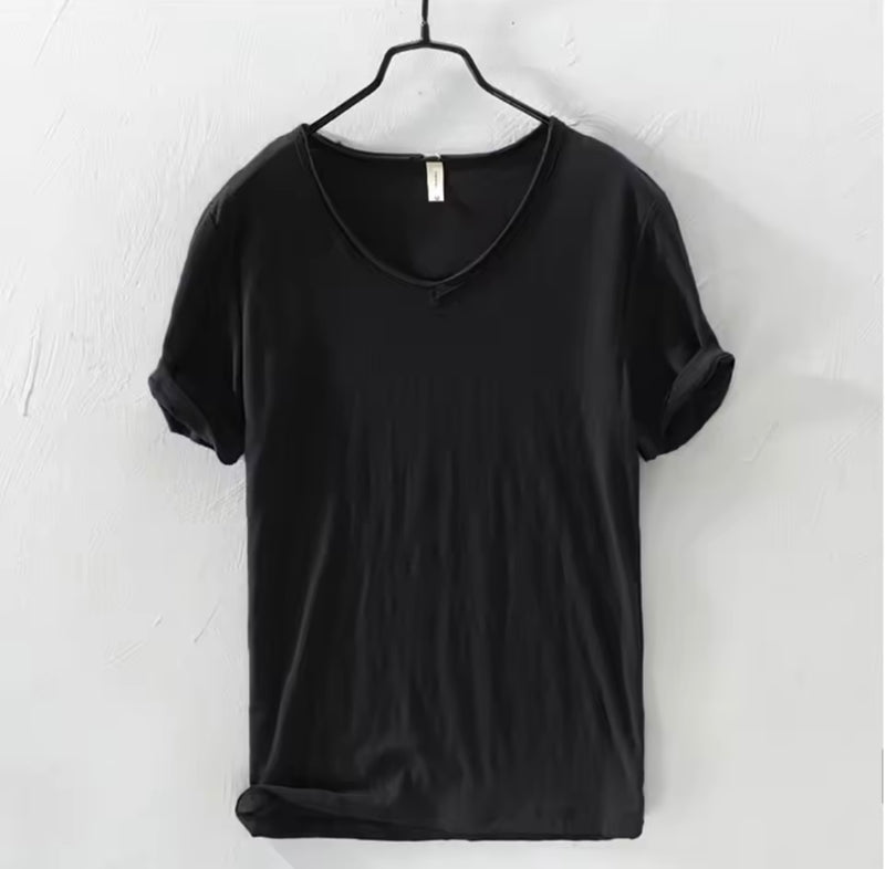 Dickie Mañana V- Neck Tee - Black