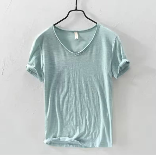 Dickie Mañana V- Neck Tee - Mint