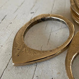 OPERA SLICE RING (SET OF 4) - SOLID BRONZE