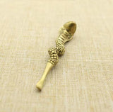 Brass Cobra keyring